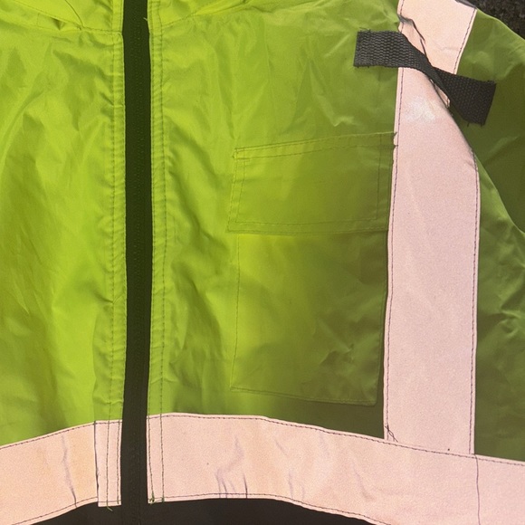 Body Guard Safety Gear Heavyweight Yellow Reflective Warm Jacket - Picture 4 of 9